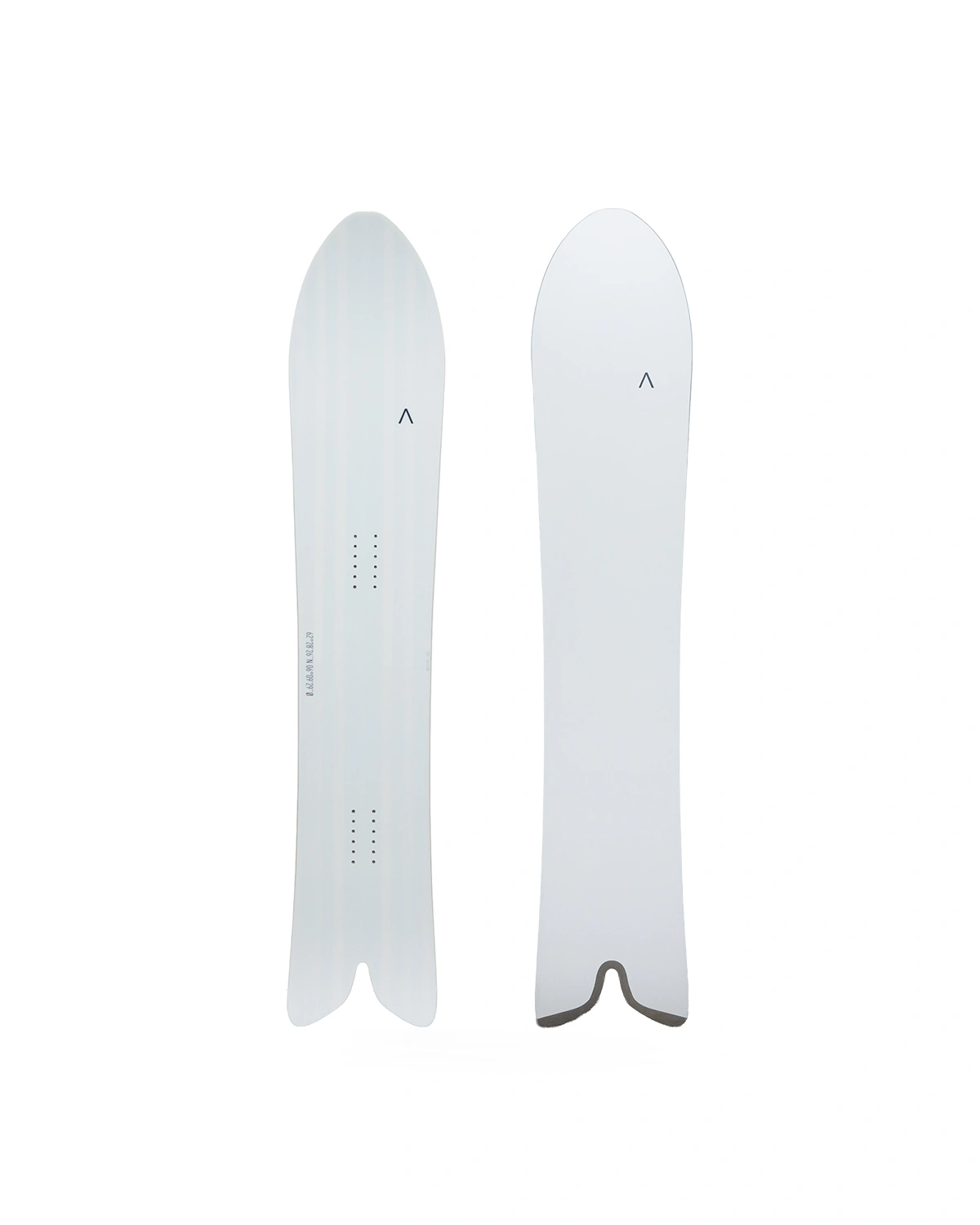 スノーボード fjell mt 1542 white 160cm Fjell Snowboards MT1542^ White/White – Directional Freeride