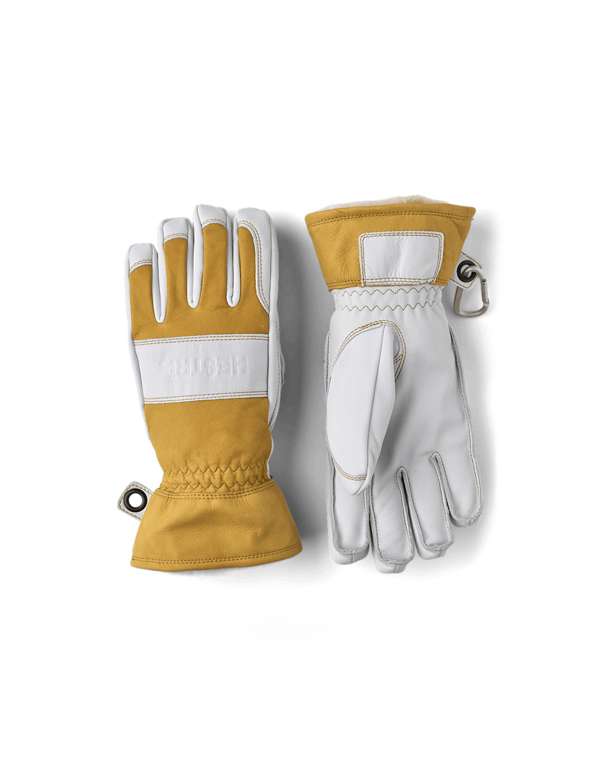 Hestra Fält Guide Glove Yellow / Offwhite – Behind The Pines