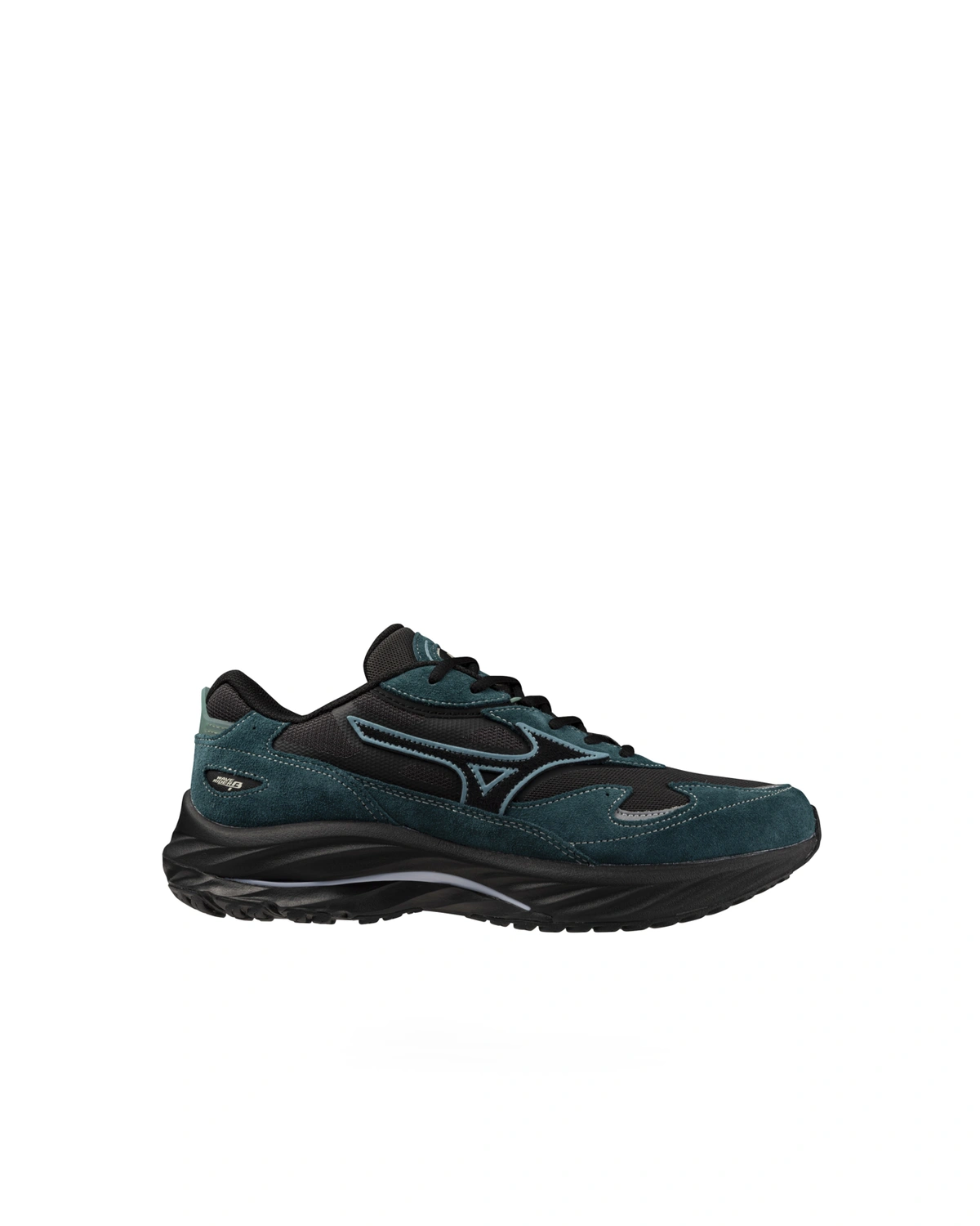 Mizuno Wave Rider Beta Black Sand / Black / Deep Teal – Behind The