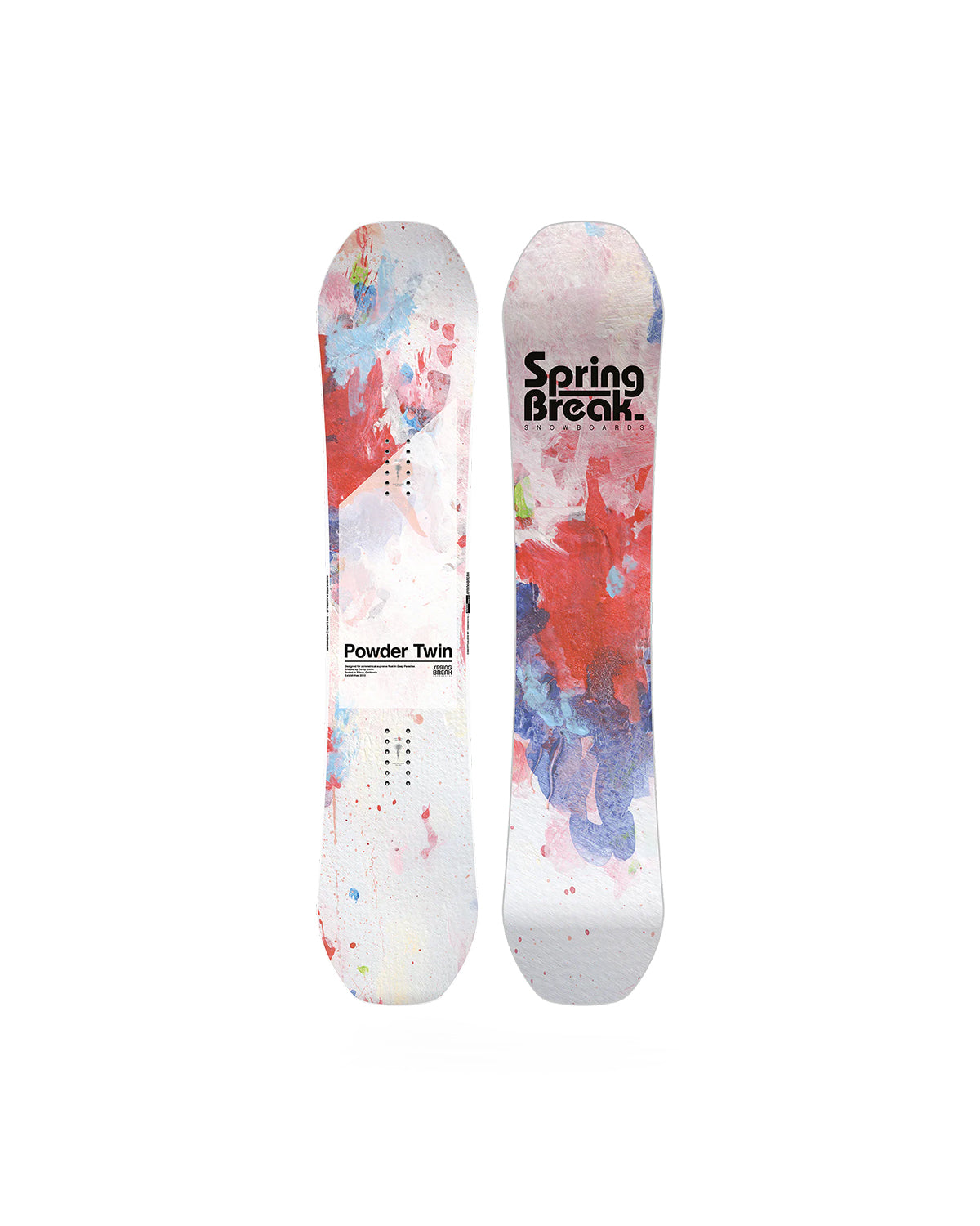 Springbreak Powder Twin Snowboard 2026 | Behind The Pines