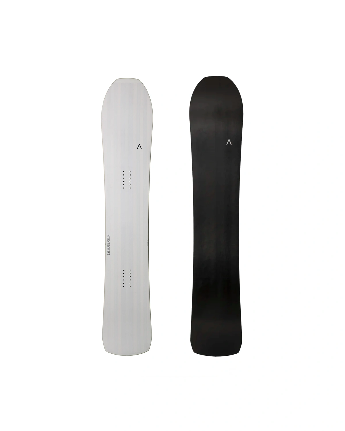 Fjell Snowboards MT 1365 White/Black – Directional Freeride
