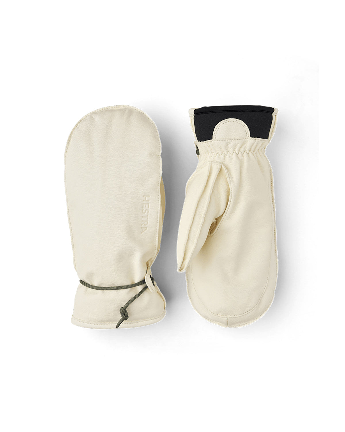 Hestra Wakayama Mitt Almond White / Almond White | Behind The Pines