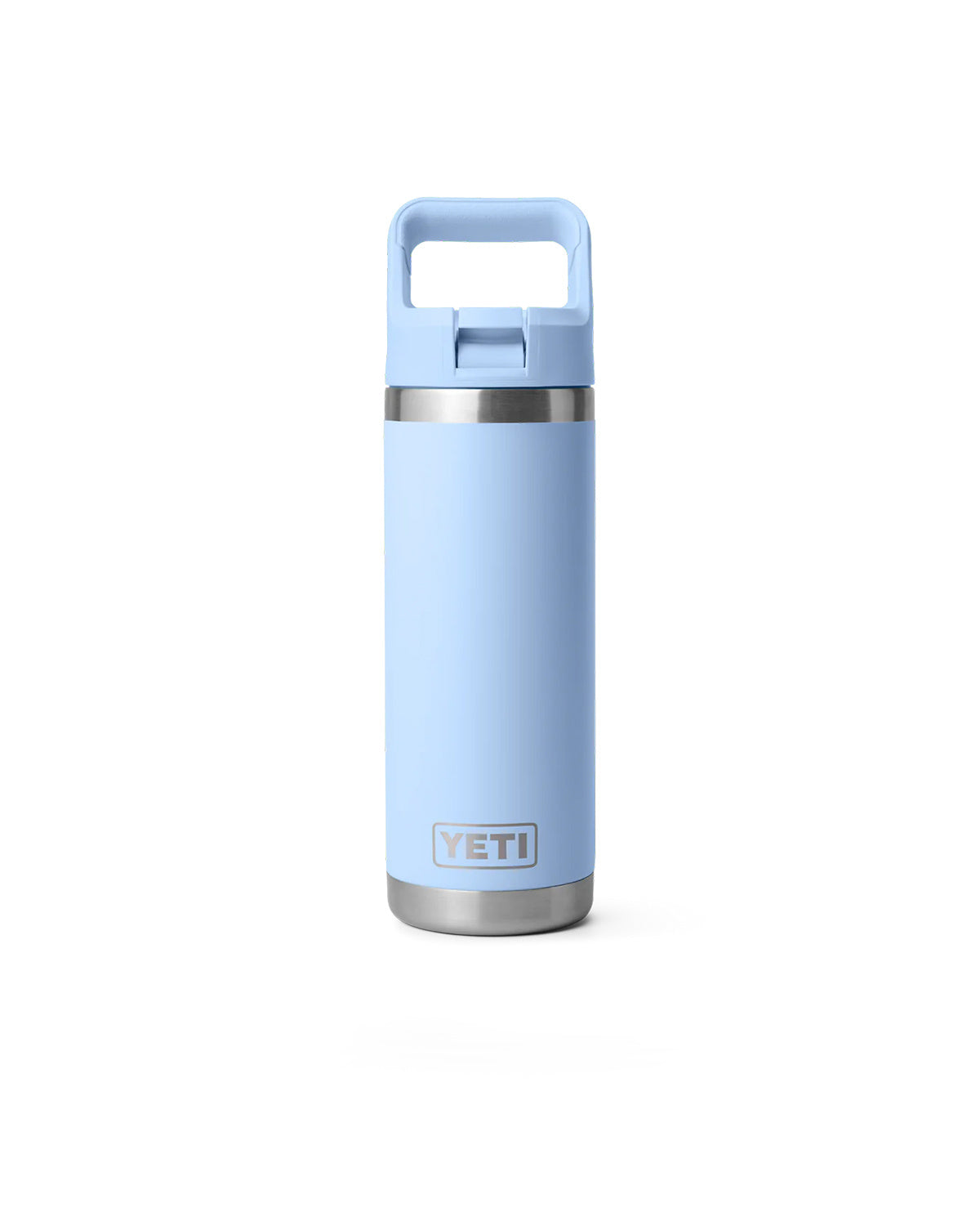 Yeti Rambler 18 Oz Straw Bottle Big Sky Blue [532ml] – Behind The