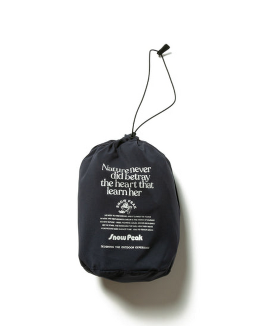 Snow Peak Shadow Ripstop Pullover Dark Blue