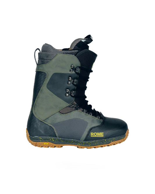 libertine rome sds snowboard boots Rome Libertine Lace Black / Olive 2025 Snowboard Boots – Behind The Pines