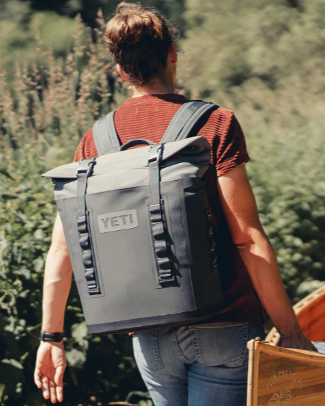 YETI Hopper M12 Soft Backpack Cooler Black – Leakproof Cooler with MagShield™ Closure