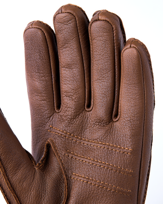 Hestra Deerskin Primaloft Rib Chocolate