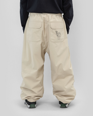 Beyond Medals Park Pants 2L Beige – back view