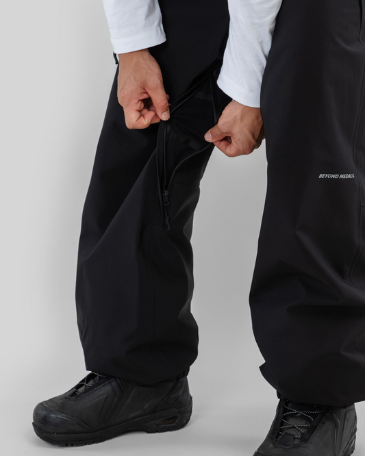 Beyond Medals X Pants 3L Black – ventilation detail