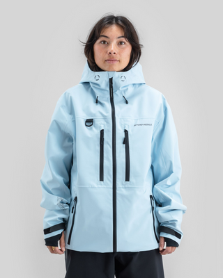 Beyond Medals Pro Tech Jacket 3L Light Blue – front view