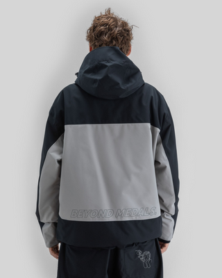 Beyond Medals Division Jacket 2L Grey – back view