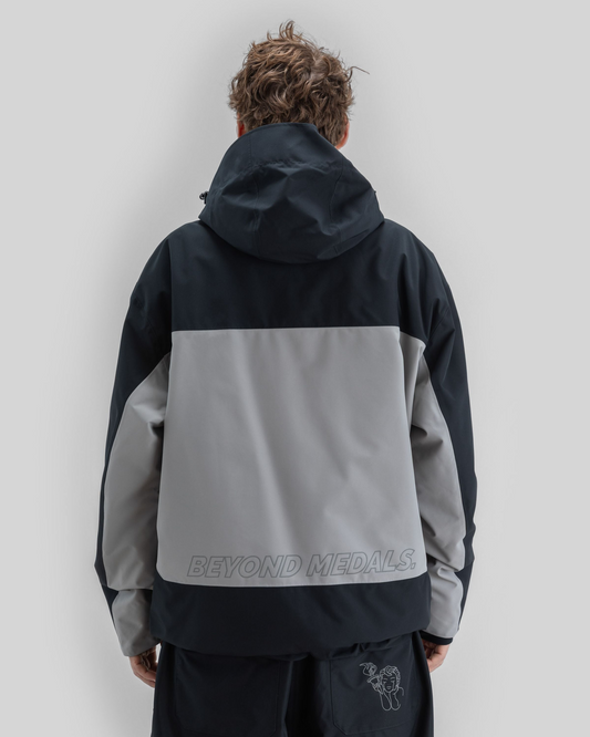 Beyond Medals Division Jacket 2L Grey – back view
