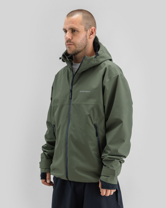 Beyond Medals Park Jacket 2L Dark Green