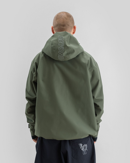 Beyond Medals Park Jacket 2L Dark Green