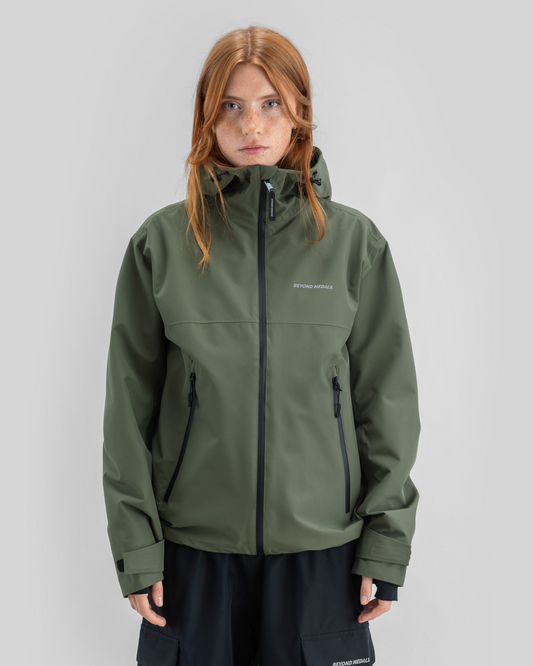 Beyond Medals Park Jacket 2L Dark Green