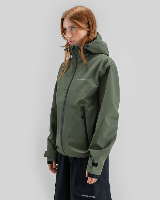 Beyond Medals Park Jacket 2L Dark Green