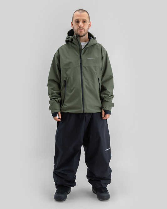 Beyond Medals Park Jacket 2L Dark Green