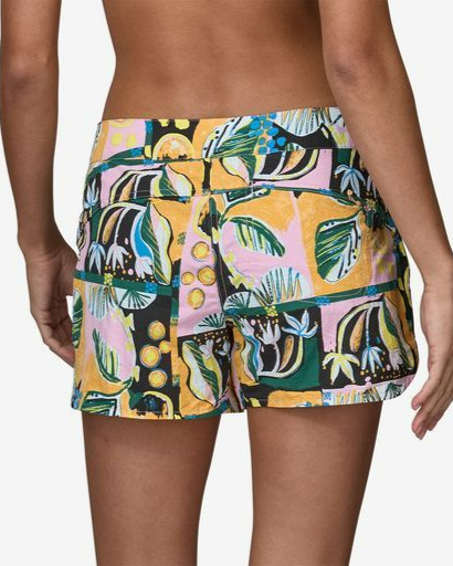 Patagonia W's Wavefarer Boardshorts 5" Milkweed Mauve