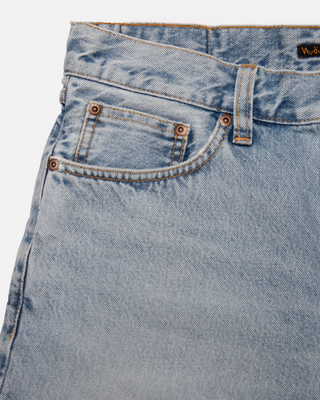 Nudie Jeans Seth Denim Shorts Sea Salt