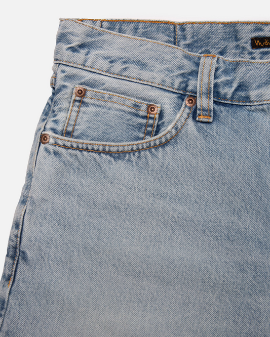 Nudie Jeans Seth Denim Shorts Sea Salt