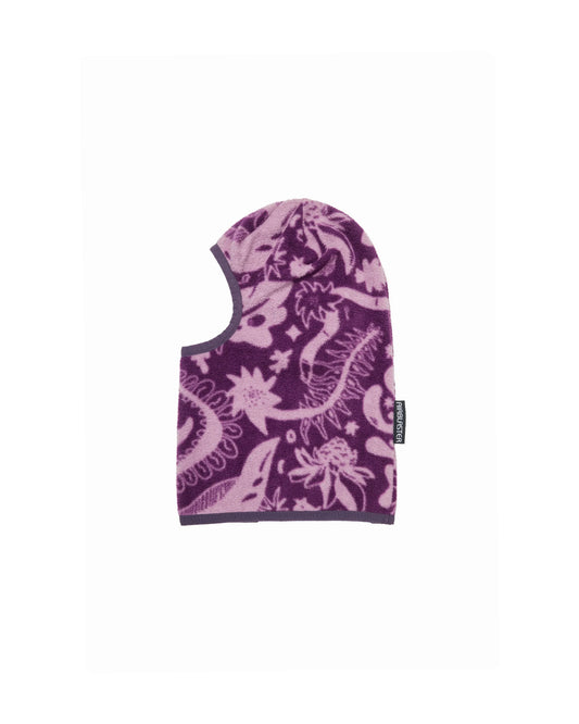 Airblaster Cozy Fleece Face Tube Blackberry Earth Life