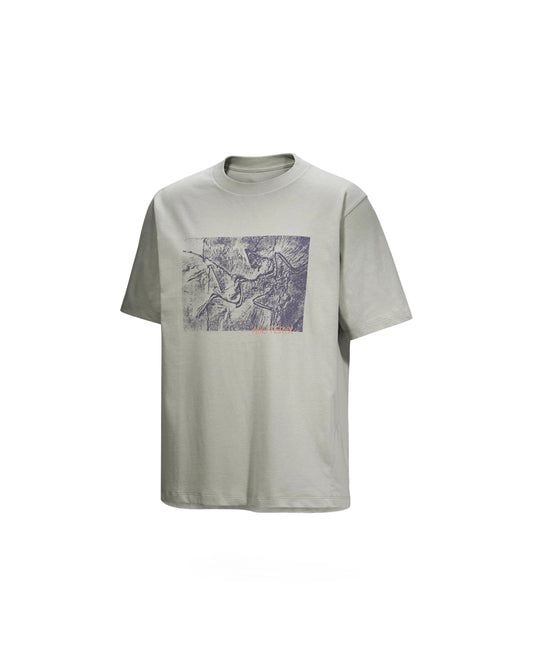 Arc'teryx Men's Kragg Cotton Lythographica SS Shirt Habitat