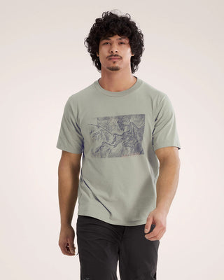 Arc'teryx Men's Kragg Cotton Lythographica SS Shirt Habitat