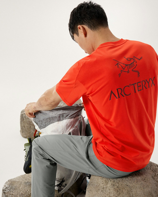 Arc'teryx Kragg SL Cotton Bird Word SS Men's