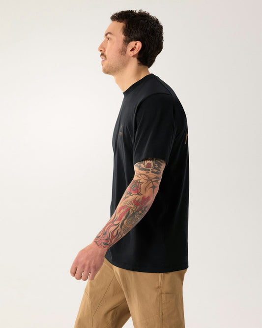 Arc'teryx Kragg SL Cotton Bird Word SS 24K Black