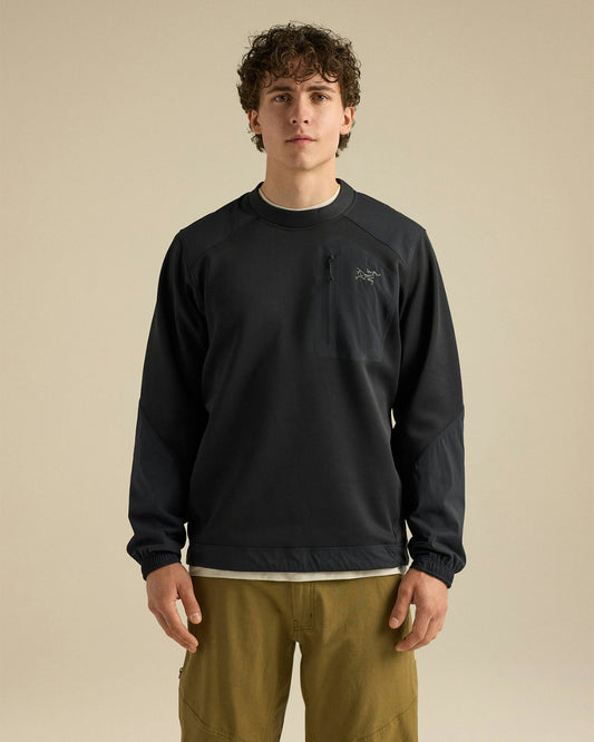 Arc'teryx Men's Konseal Crew Neck Pullover Black