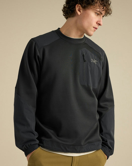 Arc'teryx Men's Konseal Crew Neck Pullover Black