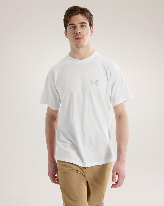 Arc'teryx Men's Kragg SL Cotton Short Sleeve T-Shirt White Light