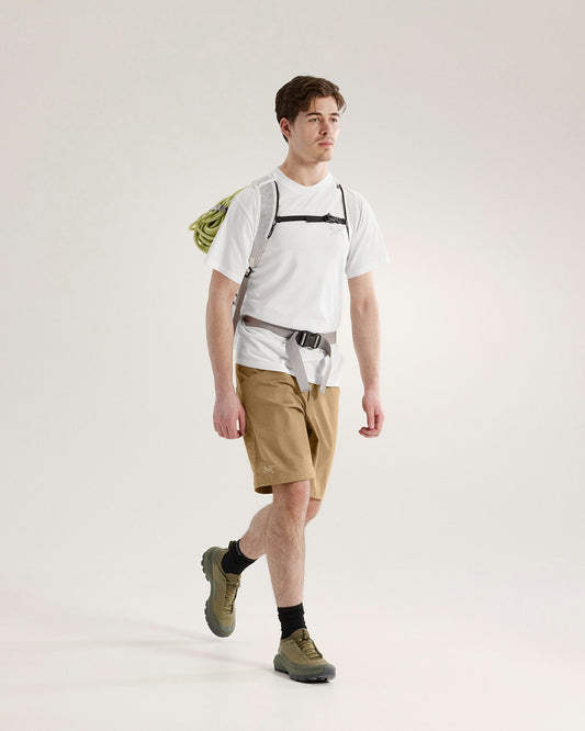 Arc'teryx Men's Kragg SL Cotton Short Sleeve T-Shirt White Light