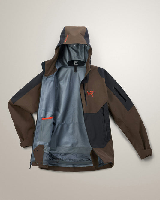 Arc'teryx Herren Sabre SV Gore-Tex Jacke Carob / Black / Dynasty