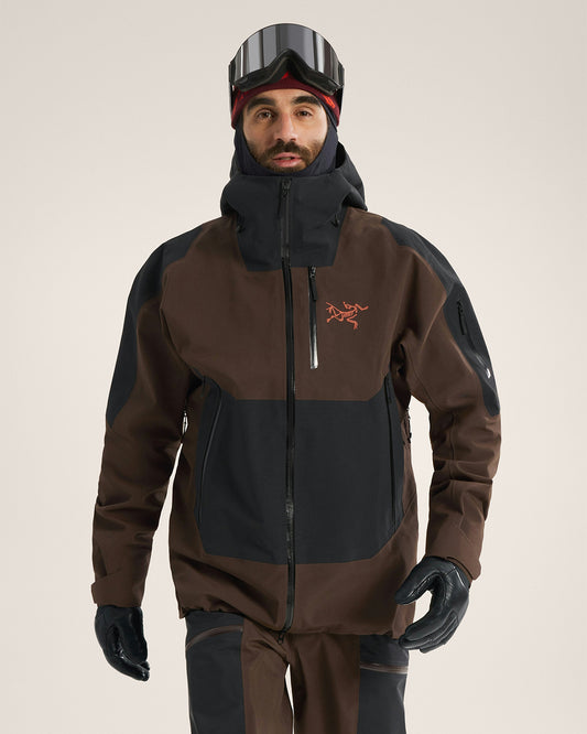Arc'teryx Herren Sabre SV Gore-Tex Jacke Carob / Black / Dynasty