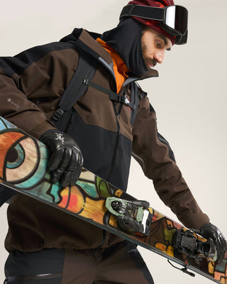 Arc'teryx Herren Sabre SV Gore-Tex Jacke Carob / Black / Dynasty