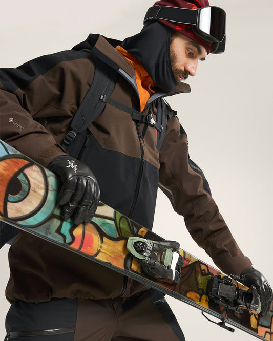 Arc'teryx Herren Sabre SV Gore-Tex Jacke Carob / Black / Dynasty