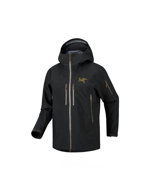 Arc'teryx Rush Jacket Black / Mongoose – product view