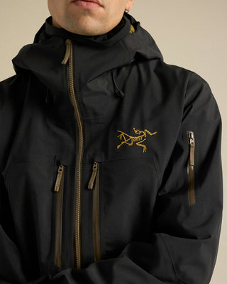 Arc'teryx Rush Jacket Black / Mongoose – product view