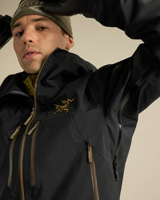 Arc'teryx Rush Jacket Black / Mongoose – product view