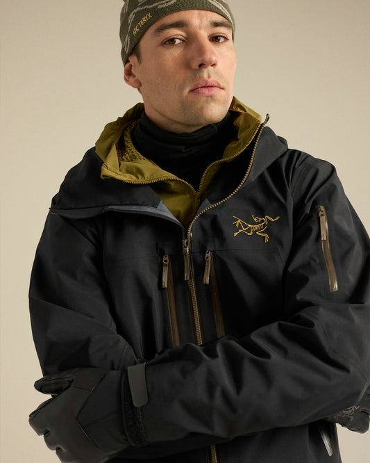 Arc'teryx Rush Jacket Black / Mongoose – product view