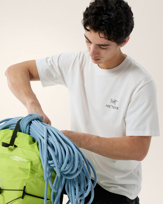 Arc'teryx Kragg SL Cotton Bird Word SS White Light / Black