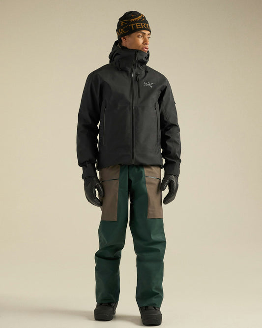 Arc'teryx Sabre Bib Pant Men's Regular Dark Jade / Mongoose