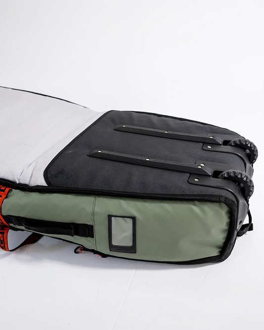 FCS Travel 3 Wheelie Shortboard / Fish Board Bag GO-Light