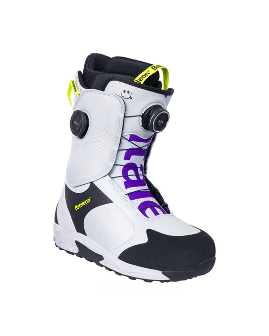 Bataleon Men's Rave Double BOA Moon Grey 2027 Snowboard Boots