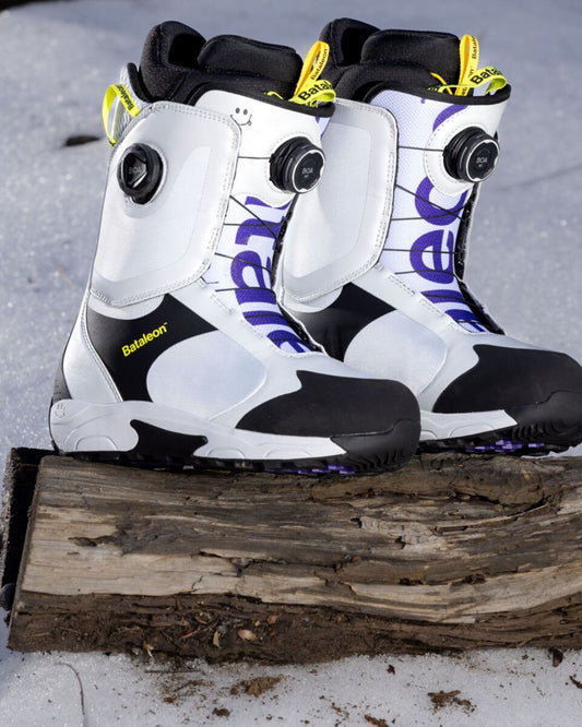 Bataleon Men's Rave Double BOA Moon Grey 2027 Snowboard Boots