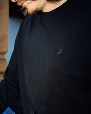 Behind The Pines Comfort Layer Merino Sweater 260 Black