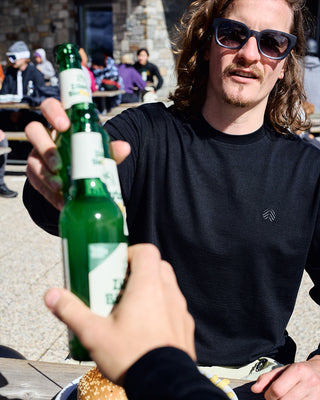 Behind The Pines Comfort Layer Merino Sweater 260 Black