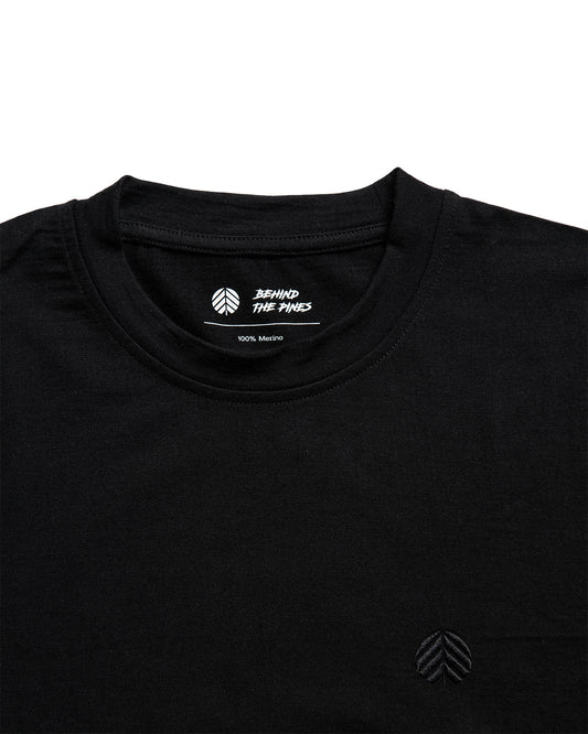 Behind The Pines Comfort Layer Merino Sweater 260 Black