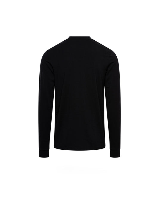 Behind The Pines Comfort Layer Merino Sweater 260 Black